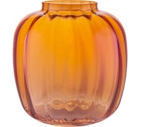 Декоративная ваза из цветного стекла Вещицы 150х150х150, гранатовый CSA-28