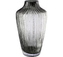 Декоративная ваза из дымчатого стекла Вещицы 170х170х310, серый CSA-8L
