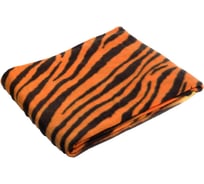 Плед Luscan тигр флис 130x150 см разноцветный 1437881