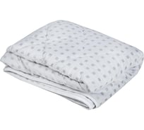 Одеяло Luscan 172x205 см лебяжий пух, тик стеганое 1485506