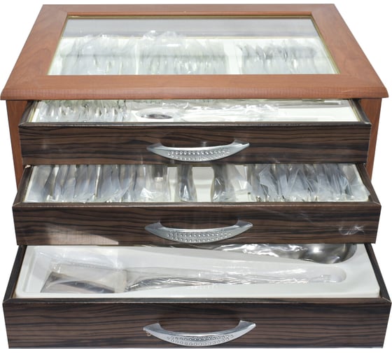 Классический набор столовых приборов Hira Lara 90 Pieces Set 3041570