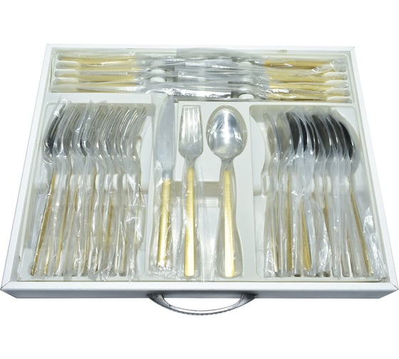 Набор столовых приборов Hira Cubuk 90 Pieces Set золото-лазерный 304102005