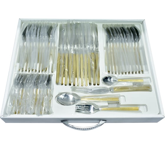Набор столовых приборов Hira Cubuk 90 Pieces Set золото-лазерный 304102005