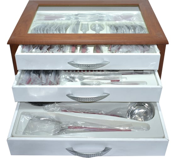 Набор столовых приборов Hira Sedef Ege 90 Pieces Set 3041320