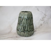 Ваза SCHEURICH Vase Basil vintage green керамика, d 155 мм, h 20 cm, винтажный зеленый 061734