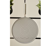 Антиразбрызгиватель для сковороды Boverri серый, 32 см, ручка сталь 20906