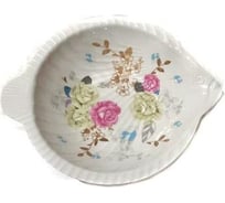 Блюдо для сервировки закусок и фруктов Beroma рыба, белые розы 07712625