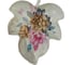 Блюдо для сервировки закусок и фруктов Beroma кленовый лист, 24x27x3 см, коричневые розы 07712655 1