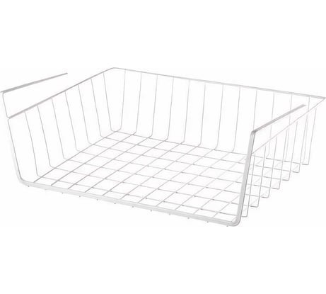 Корзина подвесная(органайзер) металлическая для шкафов и полок LAIMA Home 40x24x13,5 см 607999