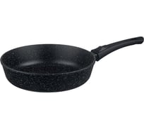 Сковорода Катюша Комфорт антипригарная, литая, 26см, съем.ручка, черн.гранит, 3826