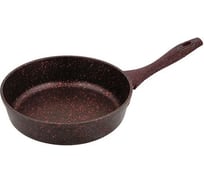 Сковорода Катюша Классика алюминий, 24 см, черно-красный гранит 8010-240-6