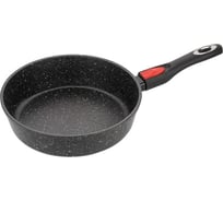 Сковорода Катюша алюм. 24см, Авангард, съем.ручка, чер.гранит, 9010-241-2