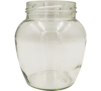 Стеклянная банка ЛЕТО под твист-офф 100мм 1.5л амфора 4619