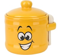 Банка для сыпучих продуктов с ложкой Dolomite smile, 450 мл L2520869