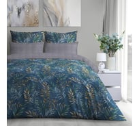 Комплект постельного белья Verossa Сатин Семейный, с наволочками 50x70 см,70x70 см Forest 757313