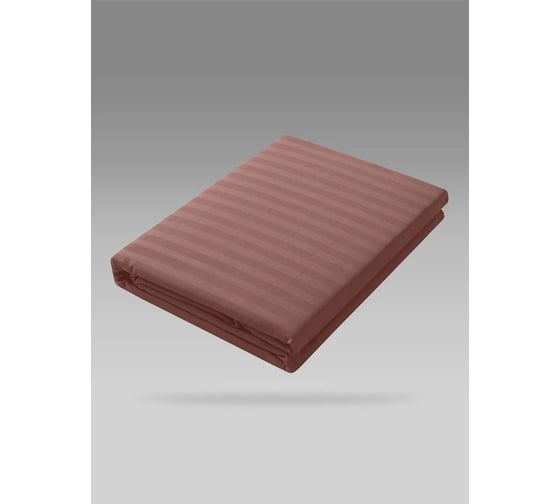 Комплект постельного белья Verossa Stripe двуспальный, с наволочками 50x70 см Ash 747381