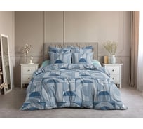 Комплект постельного белья Ночь нежна Теодор двуспальный, 70х70, стандарт 10320-1+10320-2 ПБ11867