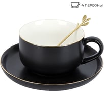 Чайный набор Nouvelle royal line, 8 предметов 4 персоны, с ложками, 350 мл 1930021