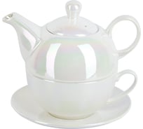Чайный набор Nouvelle pearl, 3 предмета на 1 персону, 300 мл 1930015