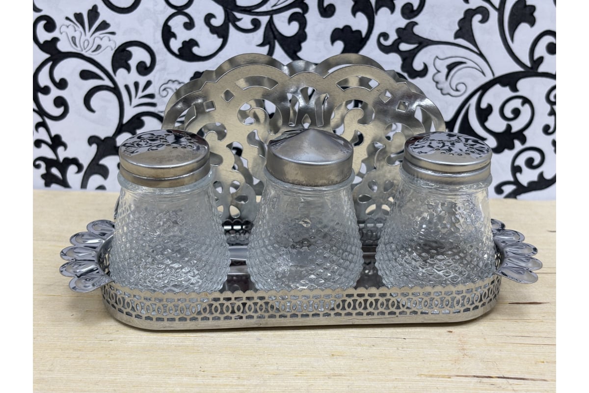 Набор для специй Nouvelle солонка, перечница, баночка для горчицы ...