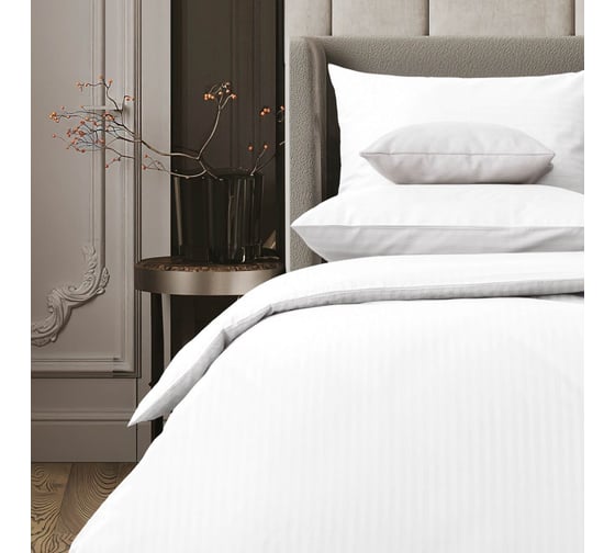 Комплект постельного белья Verossa Stripe Евро, с наволочками 50x70 см, 70x70 см Royal 738130