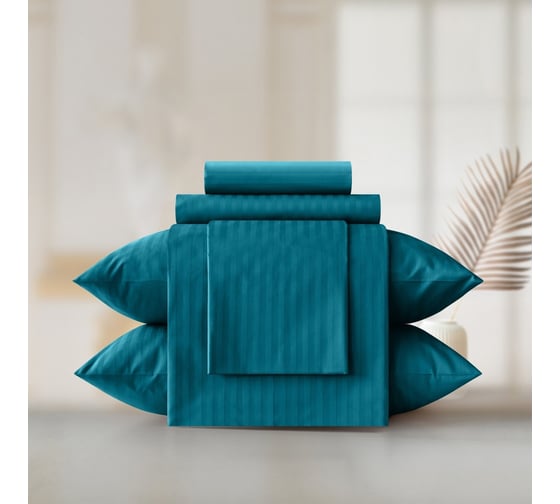 Комплект постельного белья Verossa Stripe Семейный, с наволочками 50x70 см, 70x70 см Blumarine 744106