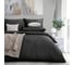 Комплект постельного белья Verossa Stripe полутораспальный, с наволочками 50x70 см Black 738143 2