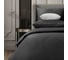 Комплект постельного белья Verossa Stripe полутораспальный, с наволочками 50x70 см Black 738143 3