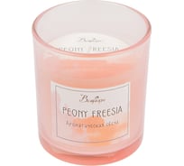 Ароматическая свеча Вещицы peony freesia, в стекле, 70х70х80 ARC-25