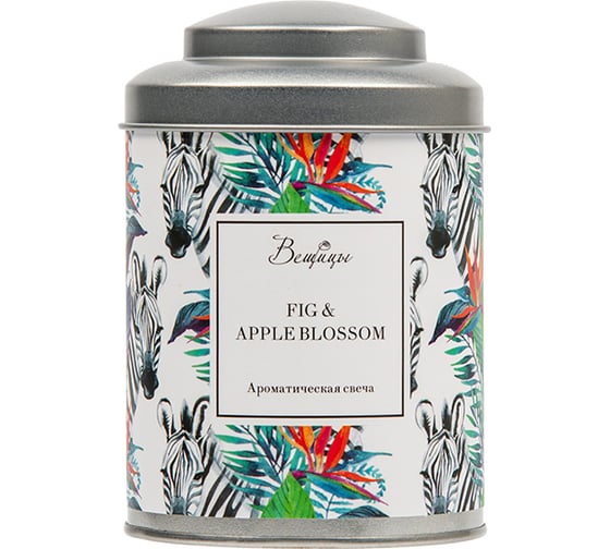 Ароматическая свеча Вещицы fig apple blossom, 75х75х110 ARC-16