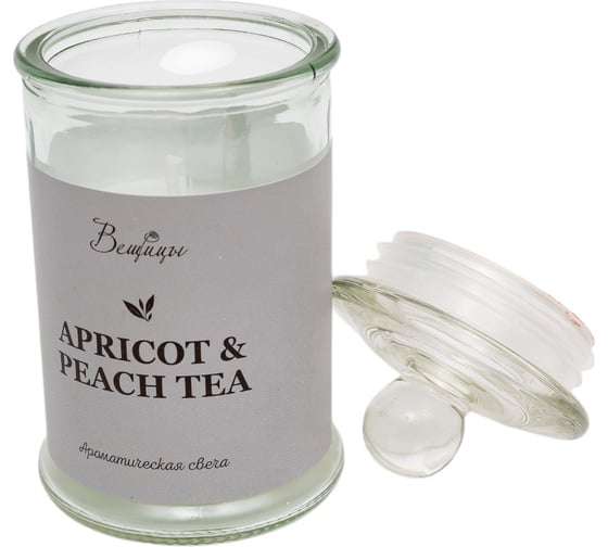 Ароматическая свеча Вещицы apricot peach, 60х60х110 ARC-21