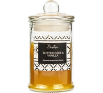 Ароматическая свеча BUTTER CAKE & VANILLA в стекле Вещицы, Д60 Ш60 В110 ARC-9