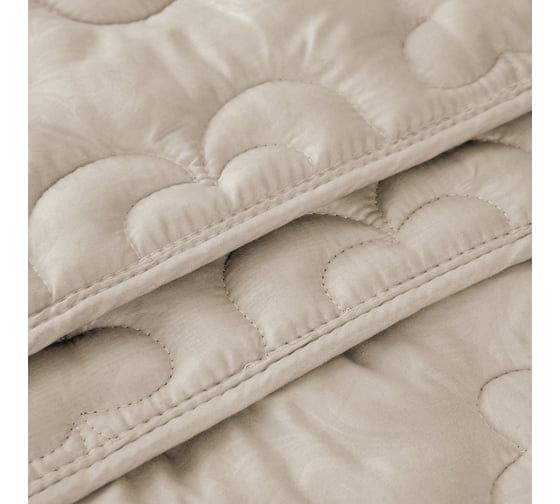 Одеяло Самойловский Текстиль Стёжка 200x220 см, ХБ ткань/Полиэстер, 150 г/м2, бежевая ветка 778352