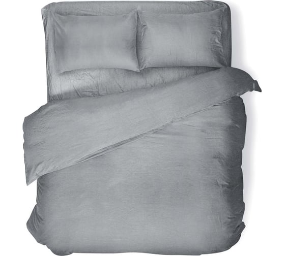 Пододеяльник Verossa Melange 180x215 см Silver 776121