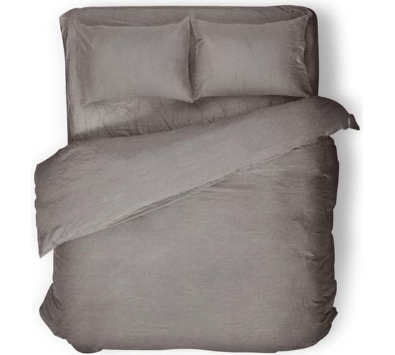 Пододеяльник Verossa Melange 180x215 см Mokko 776125