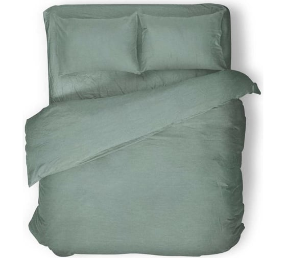 Простыня Verossa Melange 220x240 см Emerald 776151