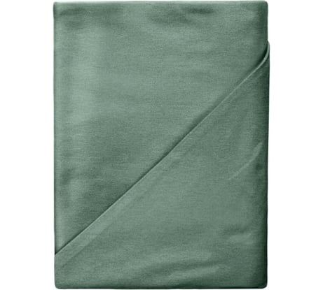 Простыня Verossa Melange на резинке 140x200 см Emerald 776157