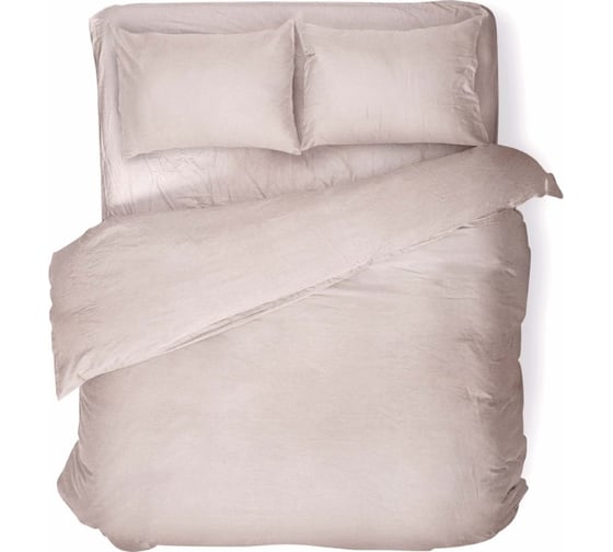 Простыня Verossa Melange 200x220 см Praline 776141