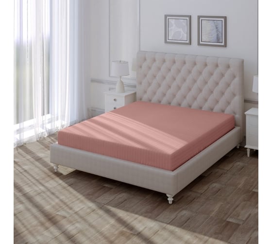 Простыня Verossa Stripe 220x240 см Rouge 753292