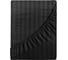 Простыня Verossa Stripe на резинке 200x200 борт 30 см Black 784523 1
