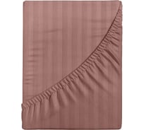 Простыня Verossa Stripe на резинке 160x200 см борт 30 см Ash 784502