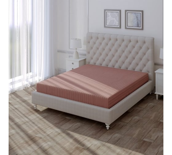 Простыня Verossa Stripe 220x240 см Ash 753293
