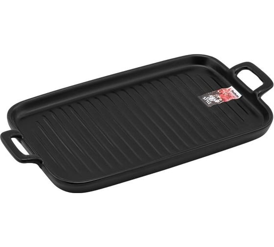 Керамическое прямоугольное блюдо PERFECTO LINEA Asian 29x15x2.5 см, черное 17-122915