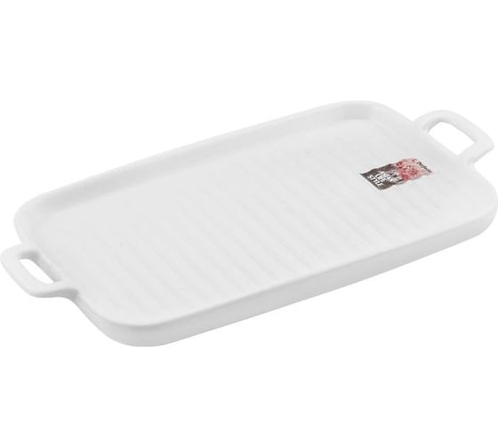 Керамическое прямоугольное блюдо PERFECTO LINEA Asian 29x15x2.5 см, белое 17-112915