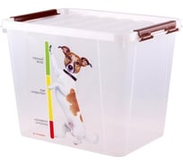 Контейнер для корма животных Полимербыт 25 л 4350902