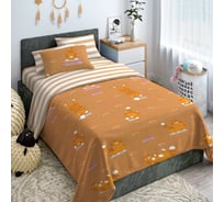 Комплект постельного белья Волшебная Ночь Sweet cat Junior поплин, полутораспальный, с наволочками 50/70 780730