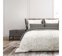 Комплект постельного белья Волшебная Ночь Frost ранфорс, семейный, с наволочками 50/70 789706