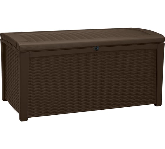 Сундук Keter BORNEO-RAUND RATTAN 416 L коричневый 230402 1