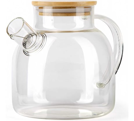Стеклянный заварочный чайник BAROUGE BF-514/36 с фильтр-пружиной, 1000 мл BF-514 1000 мл/чайник