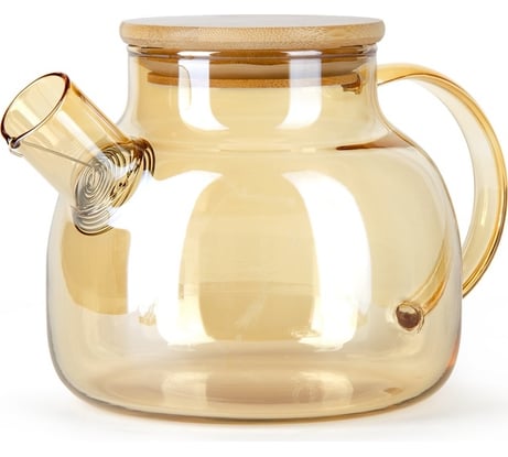 Стеклянный заварочный чайник BAROUGE BF-515/48 с фильтр-пружиной, 800 мл BF-515 800 мл/чайник